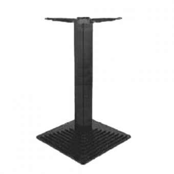 Asztalláb központi BM 033/450x450 fekete 71cm